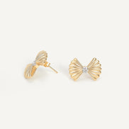 Shelléa 18K Gold Diamond Earrings