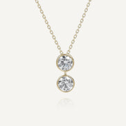 ORBITÉ 18K Gold Diamond Echo Necklace