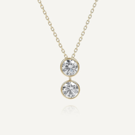ORBITÉ 18K Gold Diamond Echo Necklace