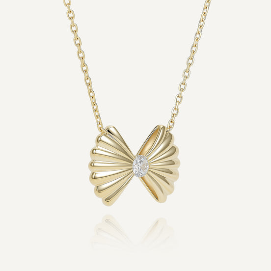 Shelléa 18K Gold Diamond Necklace