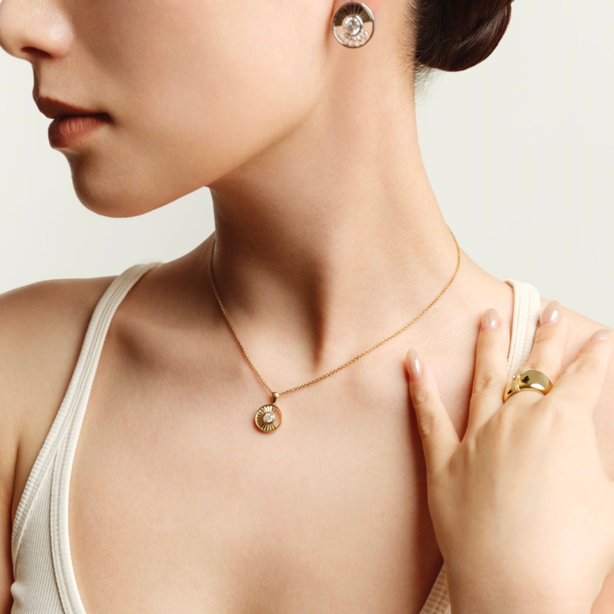 Maréa Necklace 18K Gold Lab-Grown Diamond