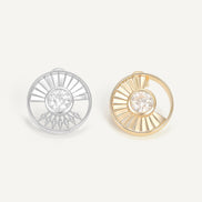 Maréa 18K Two-Tone Diamond Earrings