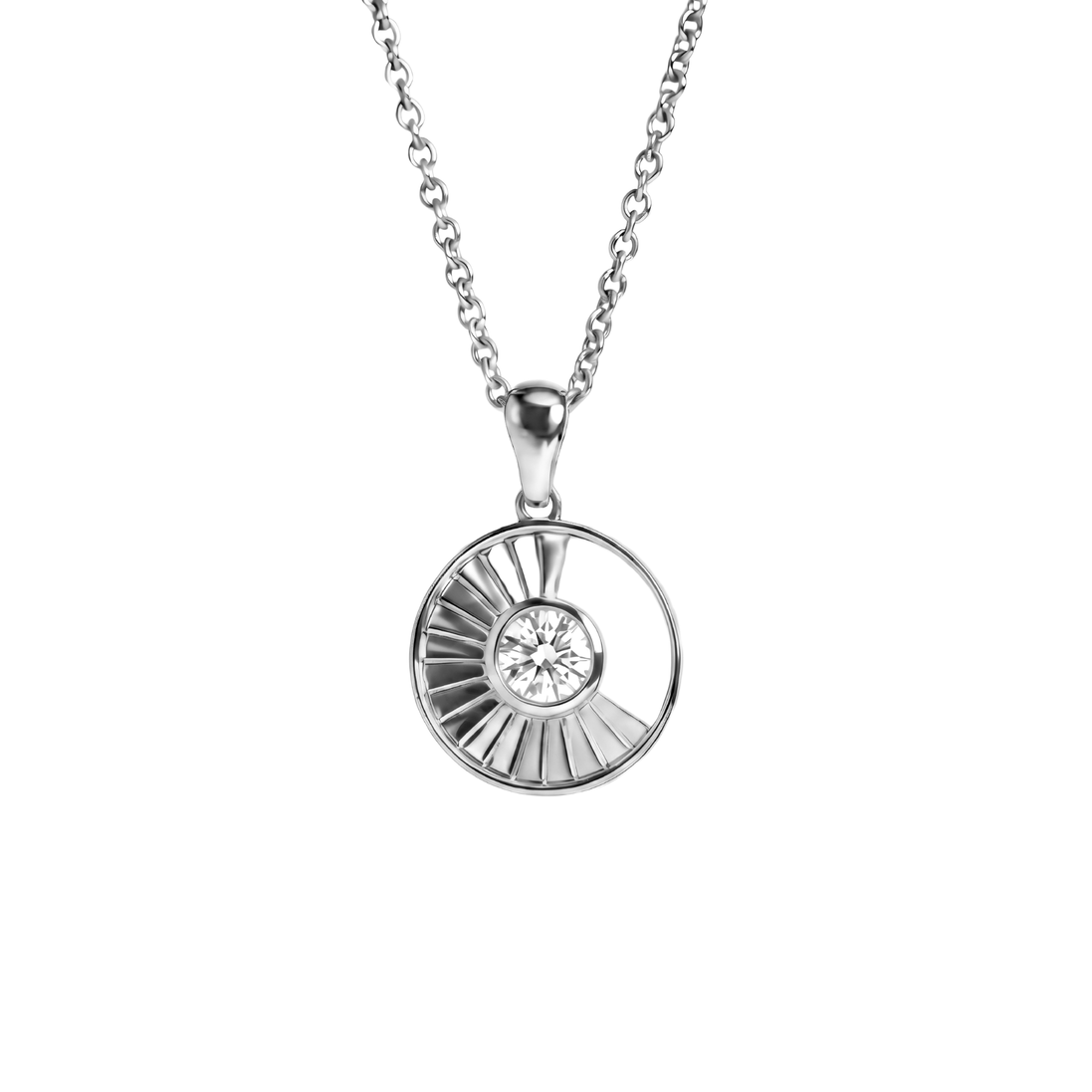 Maréa Necklace 925 Silver Lab-Grown Diamond