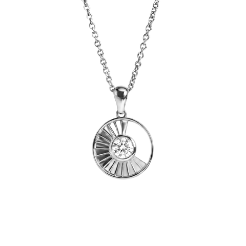 Maréa Necklace 925 Silver Lab-Grown Diamond