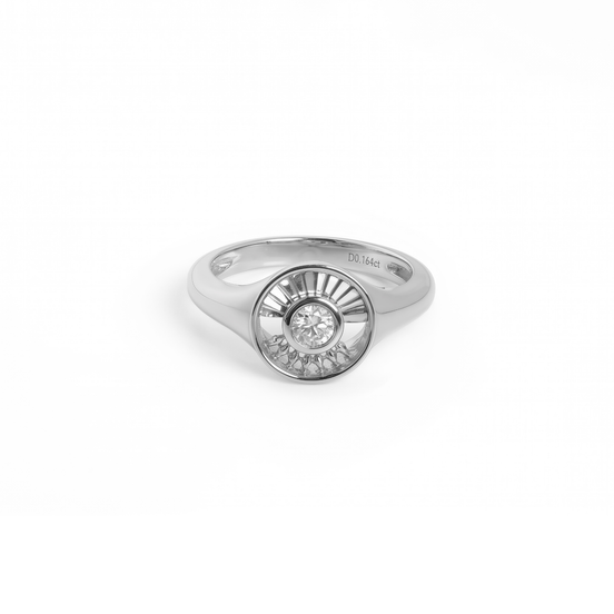 Maréa Ring 925 Silver Lab-Grown Diamond
