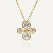ORBITÉ Poise Necklace 18K Gold Lab-Grown Diamond