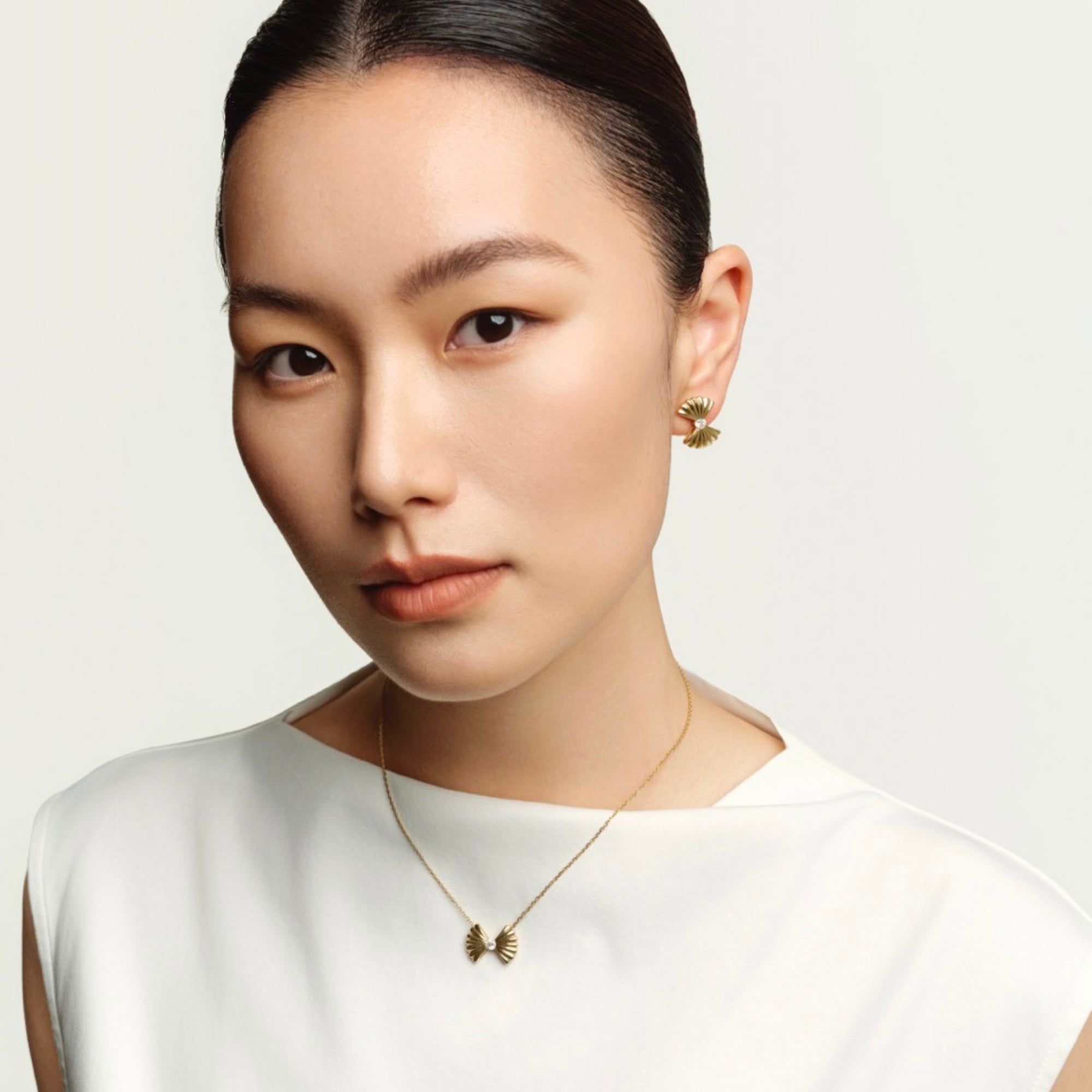 Shelléa Necklace 18K Gold Lab-Grown Diamond